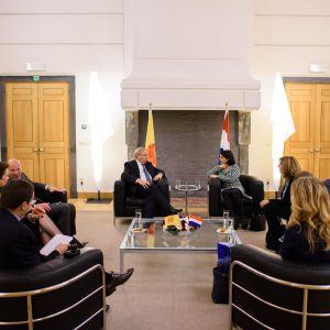 Visite de Mme la Présidente de la Deuxième Chambre des Etats-généraux des Pays-Bas