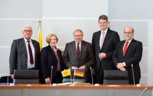 Visite d'une délégation parlementaire du Bundestag (Allemagne)