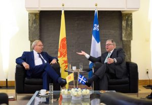 Ouverture de la Xe session du Comité mixte entre l'assemblée nationale du Québec et le Parlement de Wallonie