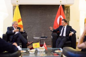 Visite de S.E. M. l’Ambassadeur de Turquie