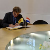 Visite de S.E. M. l’Ambassadeur des Pays-Bas