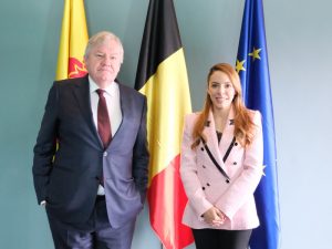 Visite de S.E. Mme l’Ambassadeur du Nicaragua
