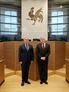 Visite de S.E. M. l’Ambassadeur d’Azerbaïdjan