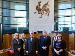 Visite d’une délégation de la Chambre des représentants de Nouvelle-Zélande