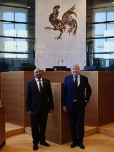 Visite de S.E. M. l’Ambassadeur de Djibouti