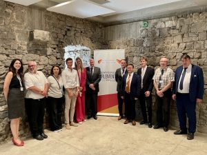 Les futurs délégués Wallonie-Bruxelles en visite de travail au Parlement