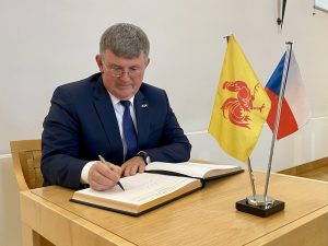 Visite de S.E. M. l’Ambassadeur de Tchéquie