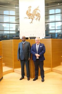 Visite de S.E. M. l’Ambassadeur du Tchad