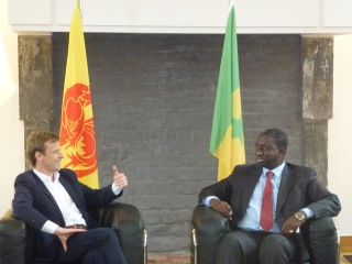 Visite de S.E. l'Ambassadeur du Sénégal