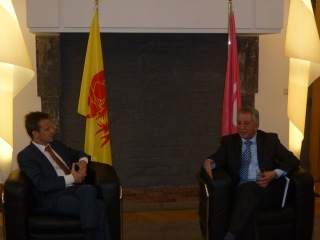 Visite de l'ambassadeur de Tunisie