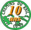 Logo des 10 ans des Chemins du Rail
